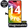 LCD Diagnosable Soft Oled Excellent For IPhone 14 Pro 120Hz White Box