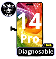 LCD Diagnosable Soft Oled Excellent For IPhone 14 Pro 120Hz White Box