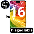 LCD Diagnosable Soft Oled Excellent For IPhone 16 White Box