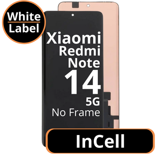 LCD InCell No Frame For Xiaomi Redmi Note 14 Pro 5G White Box
