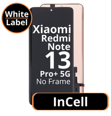 LCD InCell No Frame For Xiaomi Note 13 Pro + 5G White Box