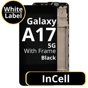 LCD InCell For Galaxy A17 5G Black With Frame Not Original White Box