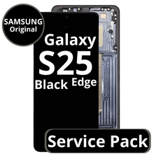 LCD Samsung Galaxy S25 Edge S937B GH82-37224C Titanium Black Service Pack