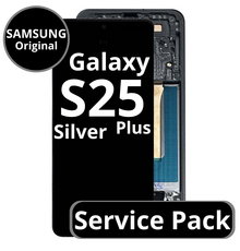 LCD Samsung Galaxy S25 Plus S936B GH82-36368A Silver Shadow Service Pack