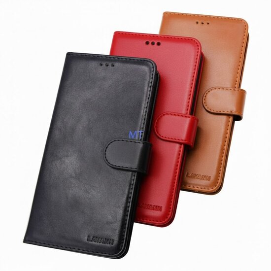 Lavann Protection Leather Bookcase For Galaxy A37