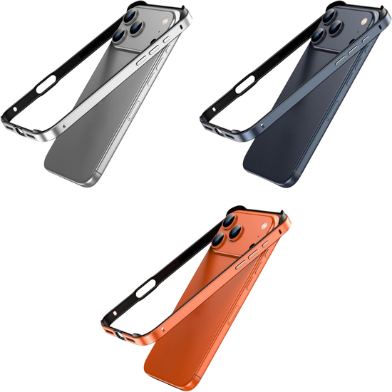 Metal Frame Bumper Case for IPhone 17 Pro Max