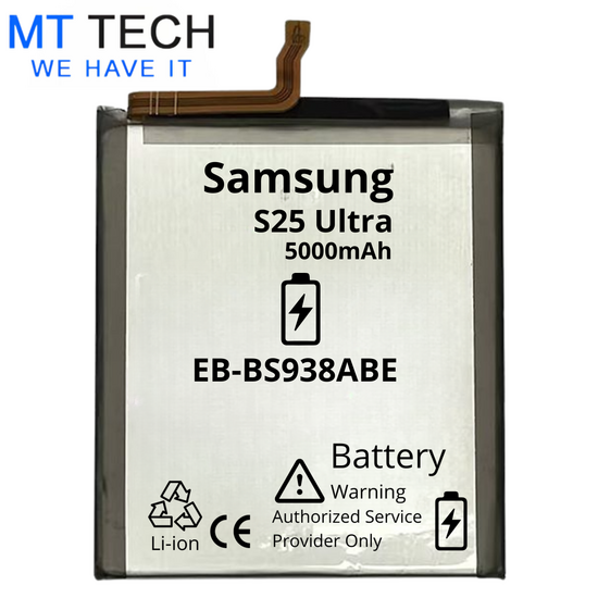 BATTERY MT Tech For Samsung S25 Edge - EB-BS937ABY - 3900mAh