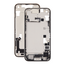 Mid Frame Housing with Charging Port Flex & Small Parts For IPhone 14 - Starlight - Pulled