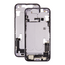 Mid Frame Housing with Charging Port Flex & Small Parts For IPhone 14 Plus - Purple - Pulled