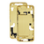 Mid Frame Housing with Charging Port Flex & Small Parts For IPhone 14 Plus - Yellow - Pulled