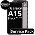 LCD Samsung Galaxy A15 4G/5G A155F/A156B GH82-33637A - Black - Service Pack Box