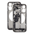 Mid Frame Housing with Charging Port Flex & Small Parts For IPhone 15 Pro Max - Natural Titanium - Pulled