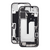 Mid Frame Housing with Charging Port Flex & Small Parts For IPhone 16 -White - Pulled