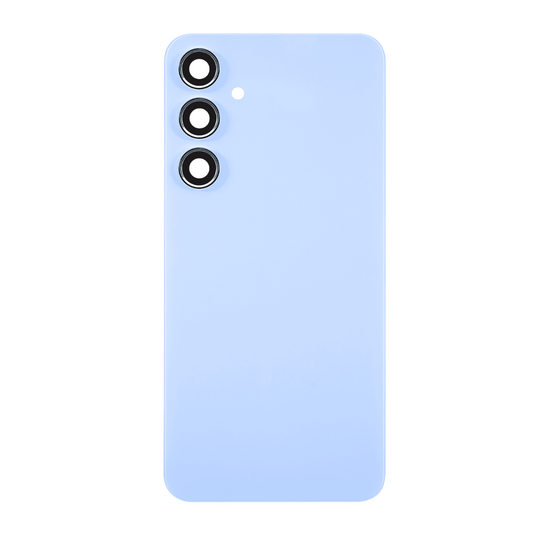 Back Cover with Camera Lens for Samsung A15 (No Logo) (Blue)