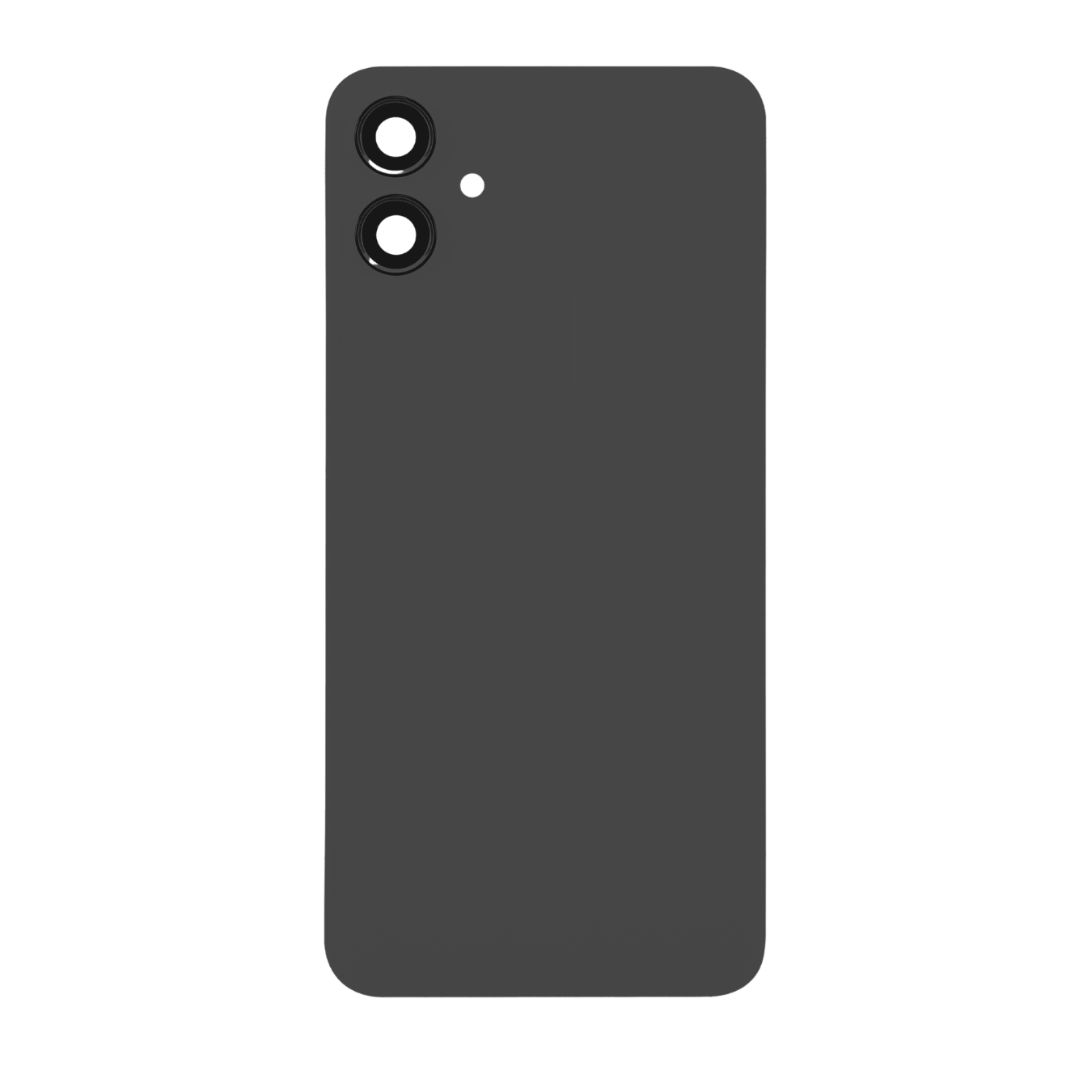 Back Cover with Camera Lens for Samsung A06 (No Logo) (Black)
