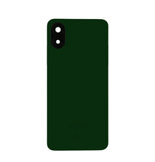 Back Cover with Camera Lens for Samsung A07 (No Logo) (Green)
