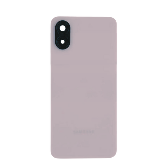 Back Cover with Camera Lens for Samsung A07 (No Logo) (Violet)