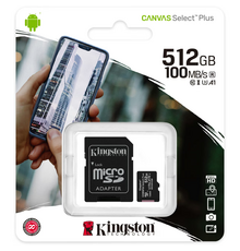 Canvas Select Plus microSDXC 512GB, met SD-adapter