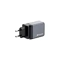 Verbatim 65W GaN Power Adapter 2 x USB-C PD 65 W / 1 x USB-A QC 3.0 (EU/UK/US)