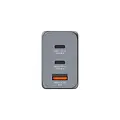 Verbatim 65W GaN Power Adapter 2 x USB-C PD 65 W / 1 x USB-A QC 3.0 (EU/UK/US)