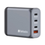 Verbatim 100W GaN Power Adapter 2 x USB-C PD 100W / 1 x USB-C PD 65W / 1 x USB-A QC 3.0 (EU/UK/US)
