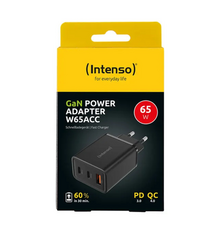 GaN Power Adapter  W65ACC - 65 Watt PD 3.0 / QC 4.0