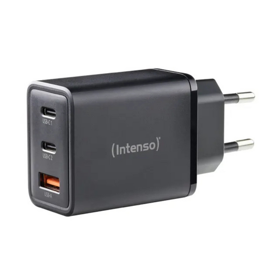 Intenso GaN Power Adapter  W65ACC - 65 Watt PD 3.0 / QC 4.0