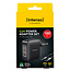 Intenso GaN Power Adapter W100ACC with 2 M USB-C Cable  - 100 Watt PD 3.0 / QC 5.0