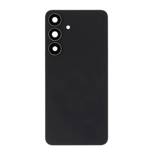 Back Cover with Camera Lens for Samsung S25 FE (No Logo) (Black)