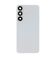 Back Cover with Camera Lens for Samsung S25 FE (No Logo) (White)