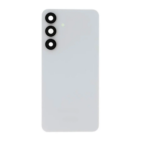 Back Cover with Camera Lens for Samsung S25 FE (No Logo) (White)
