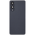 Back Cover with Camera Lens for Samsung S25 Edge (No Logo) (Black)