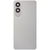 Back Cover with Camera Lens for Samsung S25 Edge (No Logo) (Silver)