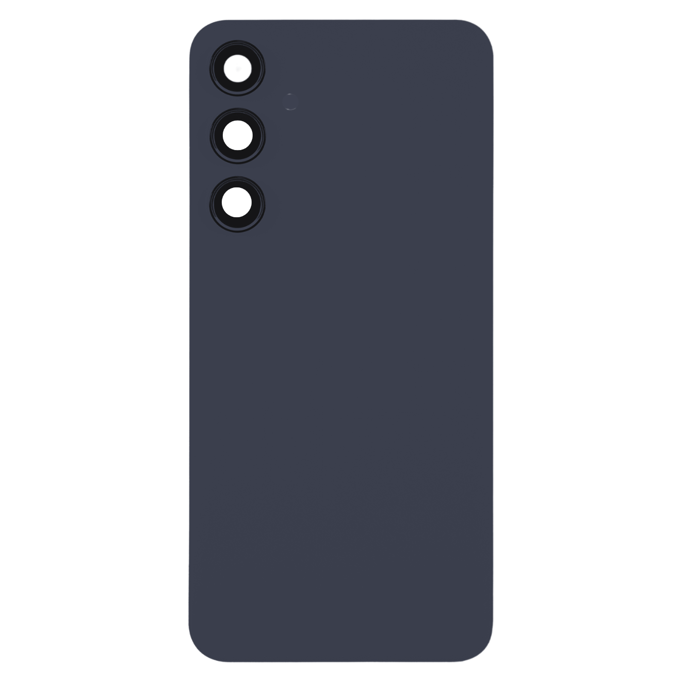 Back Cover with Camera Lens for Samsung A55 (No Logo) (Blue)
