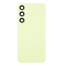 Back Cover with Camera Lens for Samsung A35 (No Logo) (Yellow)