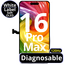 LCD Diagnosable Soft Oled Excellent For IPhone 16 Pro Max 120Hz White Box