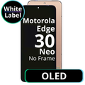 LCD OLED No Frame For Motorola Edge 30 Neo White Box