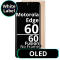 LCD OLED No Frame For Motorola Edge 60 / 60 Fusion White Box