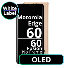 LCD OLED No Frame For Motorola Edge 60 / 60 Fusion White Box
