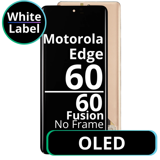 LCD OLED No Frame For Motorola Edge 60 / 60 Fusion White Box