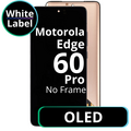 LCD OLED No Frame For Motorola Edge 60 Pro White Box
