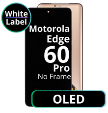 LCD OLED No Frame For Motorola Edge 60 Pro White Box