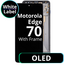 LCD OLED With Frame For Motorola Edge 70 White Box
