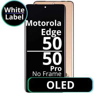 LCD OLED No Frame For Motorola Edge 50 / 50 Pro White Box