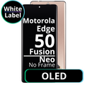 LCD OLED No Frame For Motorola Edge 50 Fusion / 50 Neo White Box