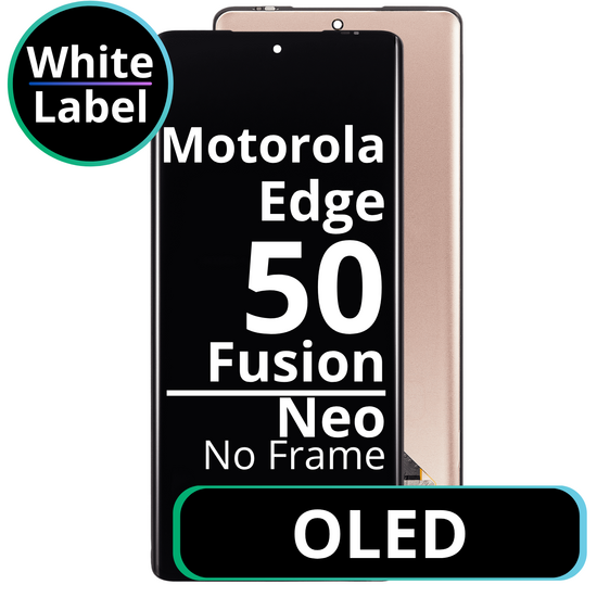 LCD OLED No Frame For Motorola Edge 50 Fusion / 50 Neo White Box