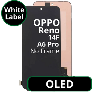 LCD OLED No Frame For Oppo Reno 14F / A6 Pro White Box