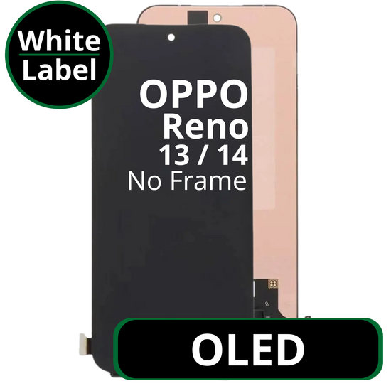 LCD OLED No Frame For Oppo Reno 13 / 14 White Box