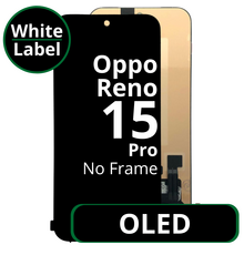 LCD OLED No Frame For Oppo Reno 15 Pro White Box