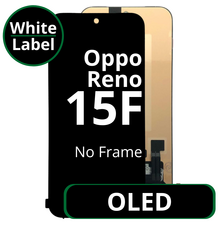 LCD OLED No Frame For Oppo Reno 15F White Box